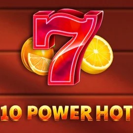 10 Power Hot logo by Amusnet Interactive Duffspin Casino
