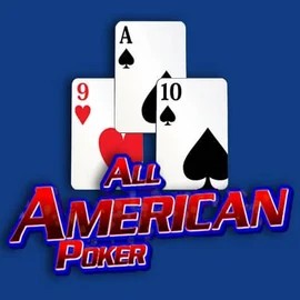 All American Poker logo – Table Games by RTG (Reel Time Gaming) at Duffspin Casino