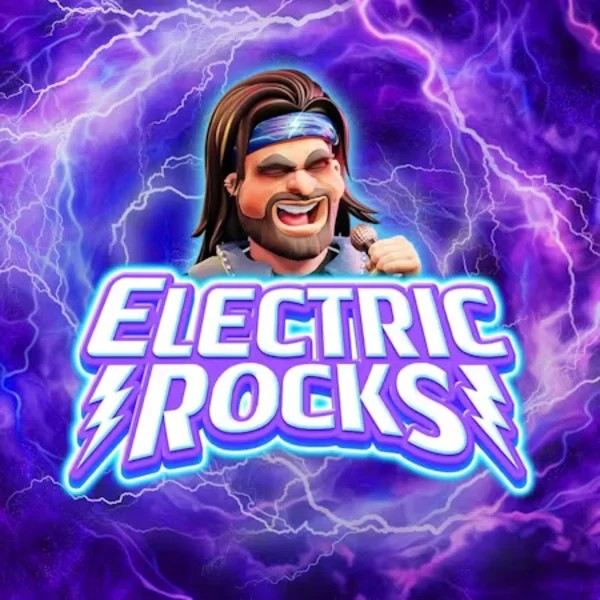 Slots logo of Electric Rocks from Inspired Gaming at Duffspin Casino