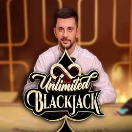 Enjoy Unlimited Blackjack by Ezugi – logo hosted on duff-spin-casino.uk